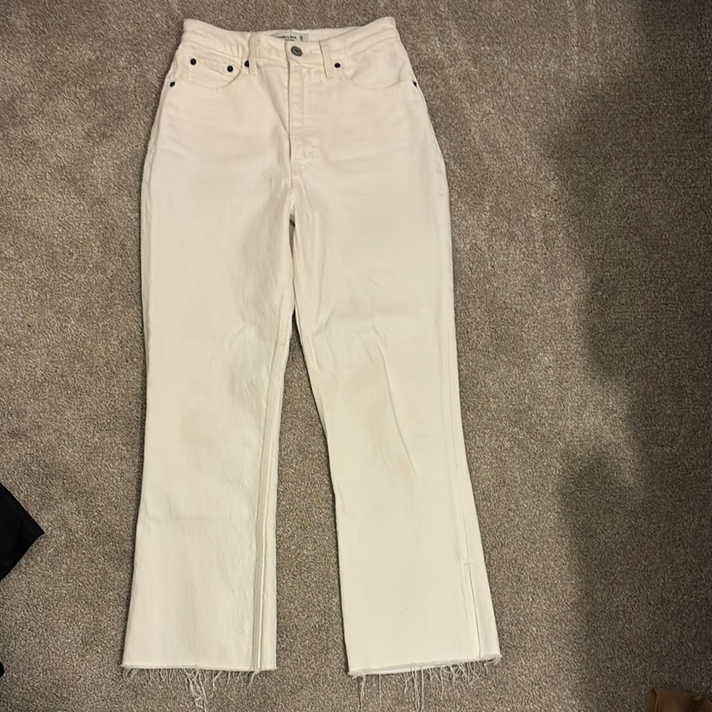 Women's Cream Jeans